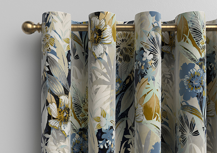 Bali, Navy - Made to Measure Curtains - Image 12